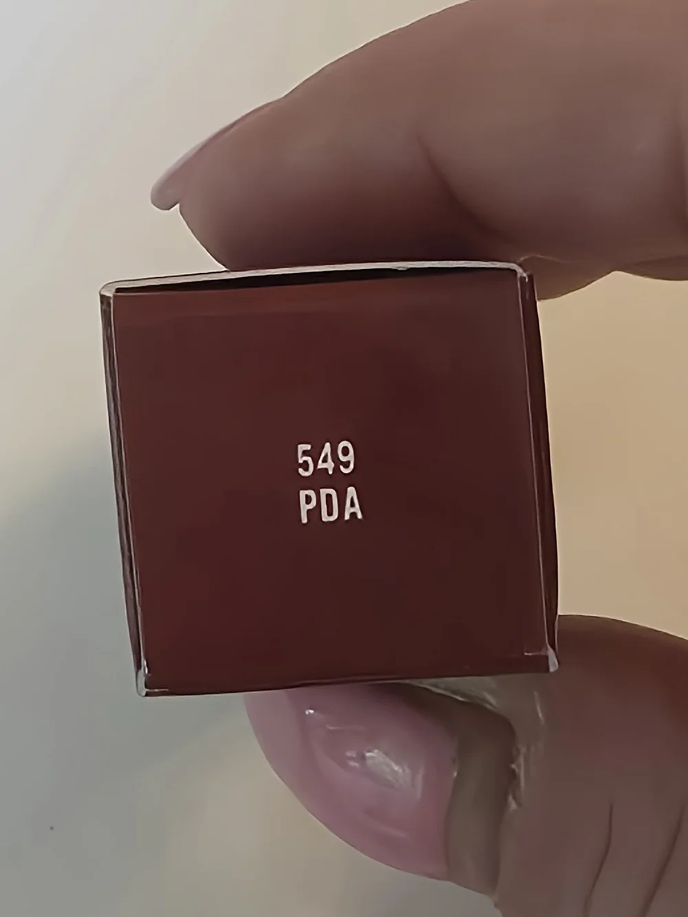 MAC Cosmetics Lustreglass Lipstick — Shade 549 PDA Deep Berry